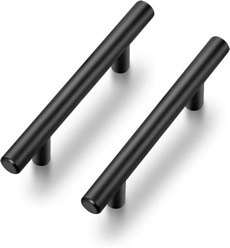 black steel cabinet handles|ravinte cabinet pulls matte black.